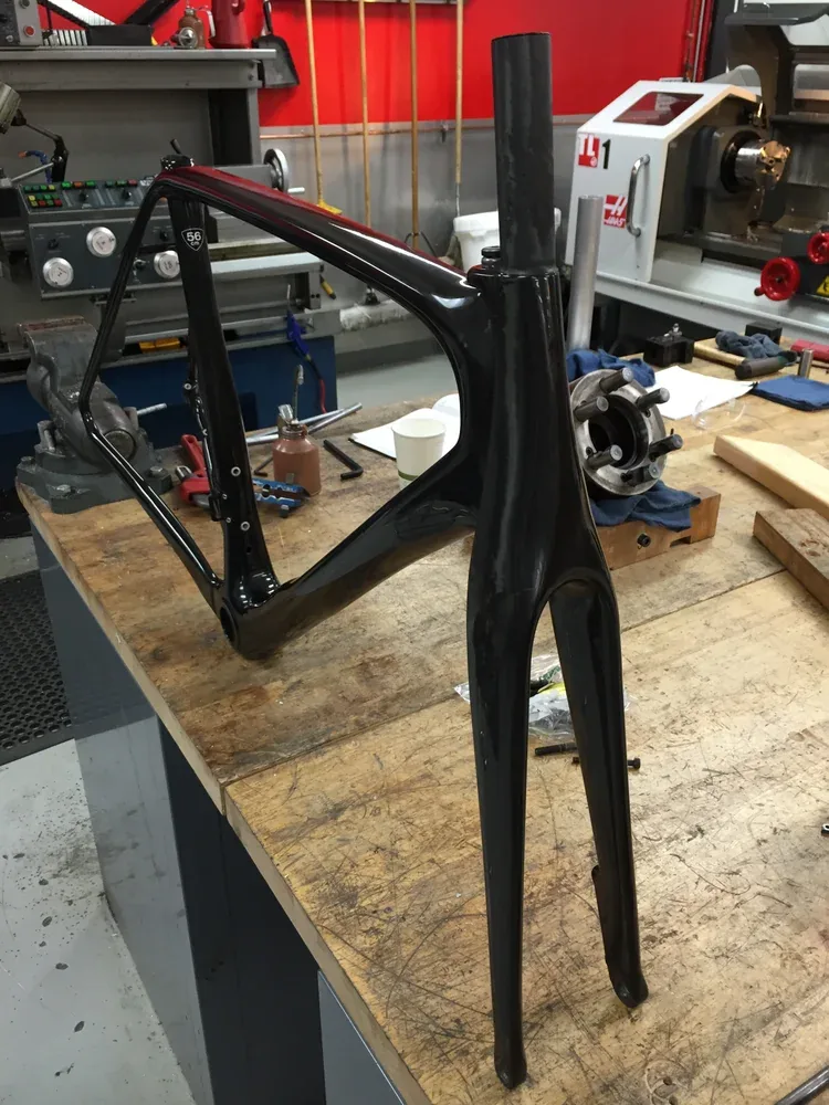 Prototype frame and fork.