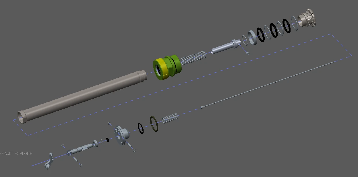 Exploded view — component breakdown.