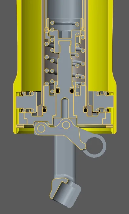 Lower internal section.