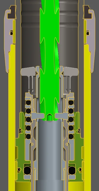 Mid internal section.