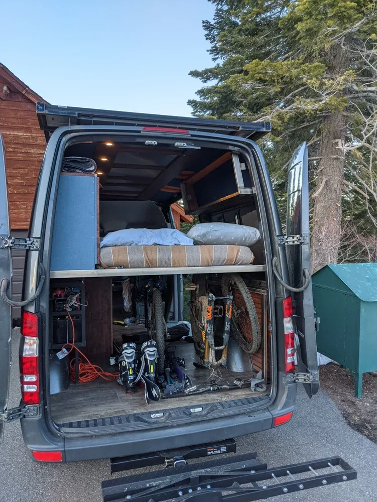 Loaded up and ready.